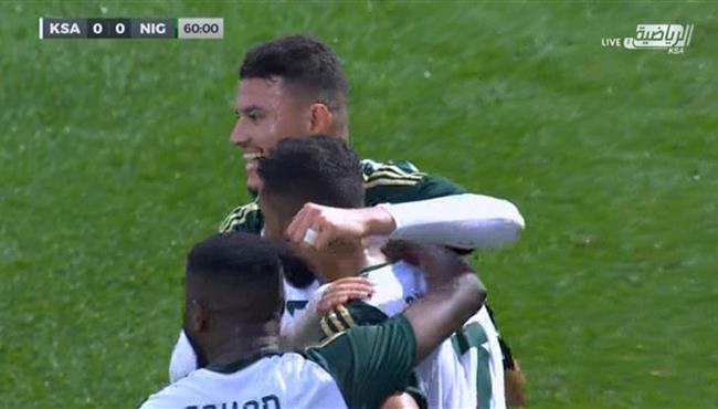 اهداف مباراة السعودية ونيجيريا 2 2 مباراة وديه