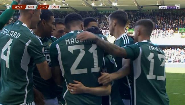 اهداف مباراة ايرلندا الشمالية وسان مارينو 3 0 تصفيات كاس امم اوروبا