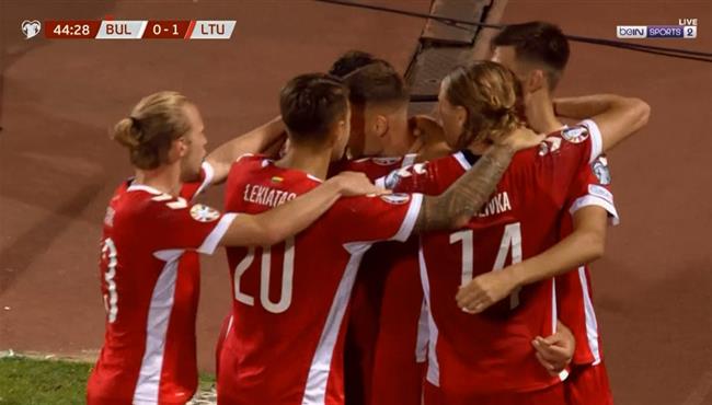 اهداف مباراة ليتوانيا وبلغاريا 2 0 تصفيات كاس امم اوروبا