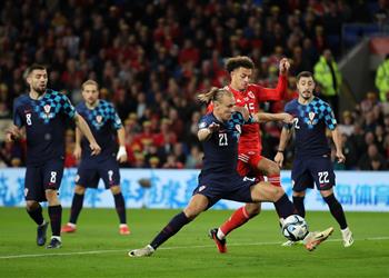 فيديو كرواتيا تسقط بثنائية أمام ويلز في تصفيات يورو 2024