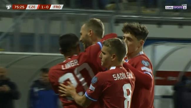 هدف فوز التشيك علي جزر فارو 1 0 تصفيات كأس امم اوروبا