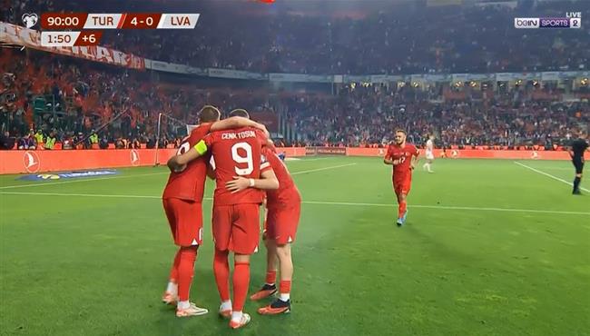 اهداف مباراة تركيا ولاتفيا 4 0 تصفيات كأس امم اوروبا