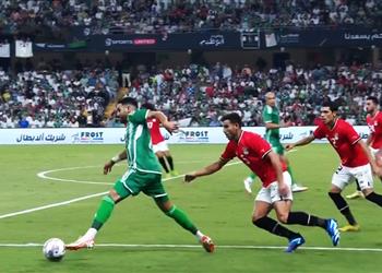 فيديو إسلام سليماني ي سجل هدف تعادل الجزائر أمام مصر