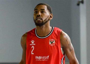 محترف سلة الأهلي الجديد يظهر في التدريبات استعداد ا لـ الزمالك