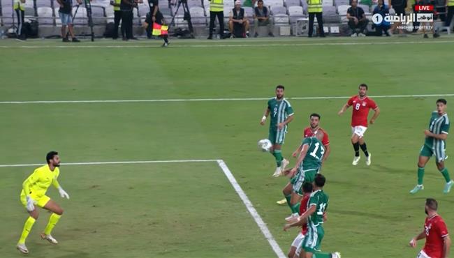 هدف الجزائر في مرمي مصر اسلام سليماني