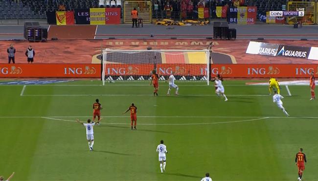 اهداف مباراة بلجيكا والسويد 1 1 تصفيات امم اوروبا