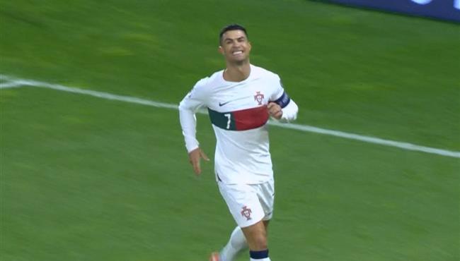 هدف رونالدو الثاني في مرمي البوسنة بتصفيات امم اوروبا