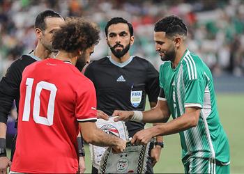 رياض محرز محبط من التعادل مع منتخب مصر ولم نجد الحلول في المباراة