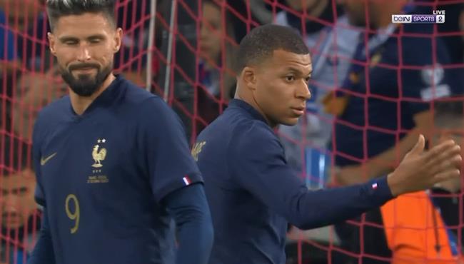 هدف مبابي في مرمي اسكتلندا بمباراة ودية