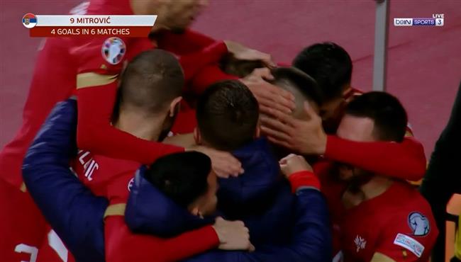 اهداف مباراة صربيا والجبل الاسود 3 1 تصفيات كاس امم اوروبا