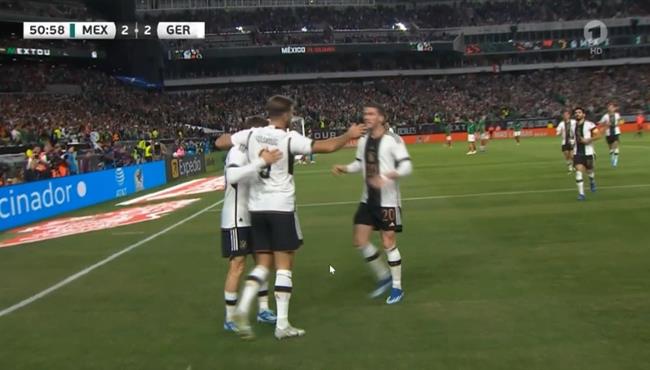 اهداف مباراة المانيا والمكسيك 2 2 مباراة ودية