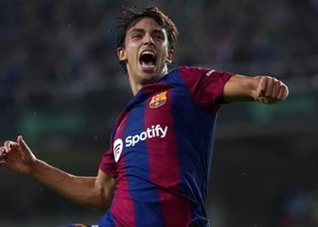 رئيس برشلونة يعلق على مستقبل جواو فيليكس وكانسيلو