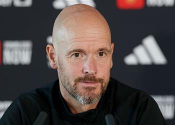 تين هاج ي علن خضوع مارتينيز لجراحة ويؤكد سنحسم موقف أنتوني قبل مباراة جالطة سراي