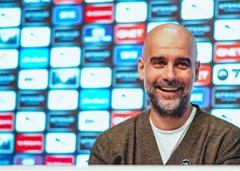 فيديو جوارديولا يصدم ميسي حول مرشحه للفوز بـ الكرة الذهبية ويصرح هالاند سجل مليون هدف