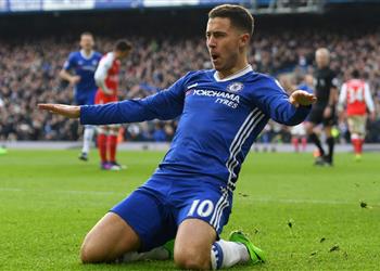 جماهير تشيلسي تنوي تكريم هازارد قبل مواجهة آرسنال في الدوري الإنجليزي