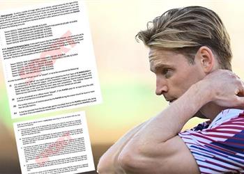 تسريب سبورت تكشف عن تفاصيل عقد دي يونج مع برشلونة