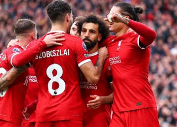 سوبوسلاي بعد ثنائية ليفربول ساعدنا محمد صلاح وقمنا بحمايته أمام إيفرتون