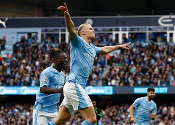 مانشستر سيتي يحقق رقم ا قياسي ا بعد الفوز على برايتون في الدوري الإنجليزي