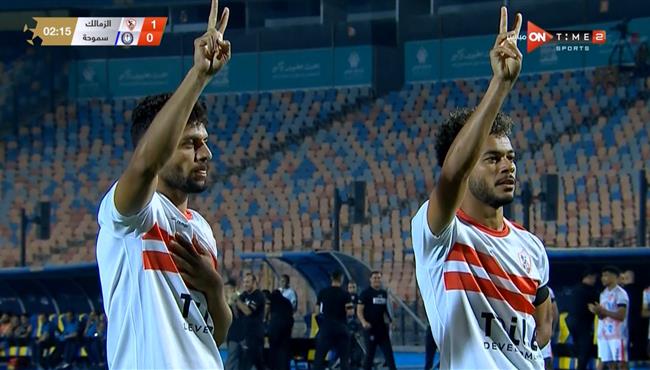 هدف مصطفي شلبي في مرمي سموحة بالدوري المصري