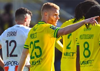 فيديو بدون مصطفى محمد نانت يتخطى مونبلييه بثنائية في الدوري الفرنسي