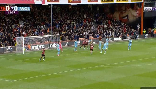 اهداف مباراة ولفرهامبتون وبورنموث 2 1 الدوري الانجليزي