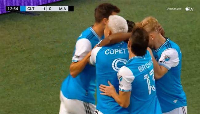 هدف فوز شارلوت علي انتر ميامي 1 0 الدوري الامريكي