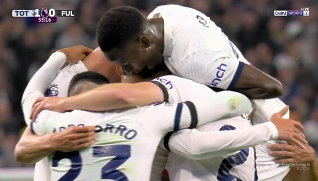 اهداف مباراة توتنهام وفولهام 2 0 الدوري الانجليزي