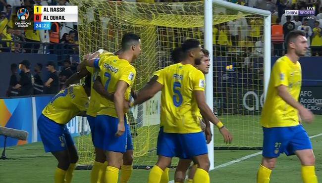 اهداف مباراة النصر والدحيل 4 3 دوري ابطال اسيا