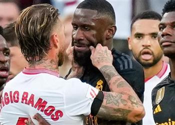 كروس الكلاسيكو أوقف روديجر في مشادته مع راموس وسنذهب للفوز على برشلونة