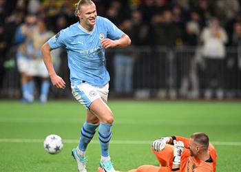 فيديو هالاند يقود مانشستر سيتي للفوز بثلاثية على يونج بويز والصدارة في دوري أبطال أوروبا