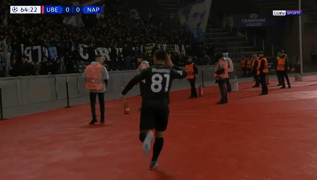 هدف فوز نابولي علي يونيون برلين 1 0 دوري ابطال اوروبا