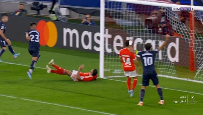 هدف فوز ريال سوسيداد علي بنفيكا 1 0 دوري ابطال اوروبا