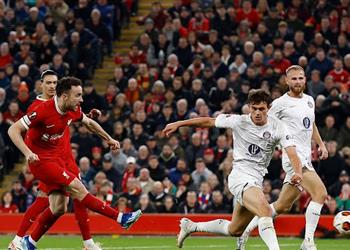 فيديو جوتا يسجل هدف ليفربول الأول أمام تولوز