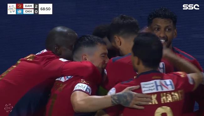 اهداف مباراة ضمك والاخدود 2 0 الدوري السعودي