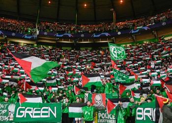 بسبب دعم فلسطين جماهير سيلتيك تخاطر بعقوبة من يويفا