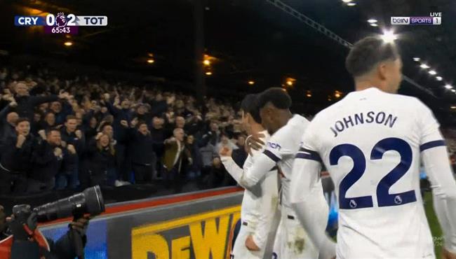 اهداف مباراة توتنهام وكريستال بالاس 2 1 الدوري الانجليزي