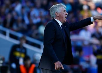 أنشيلوتي لست مهتم ا بموقف بيلينجهام من الكرة الذهبية وقدمنا شوط ا للنسيان أمام برشلونة