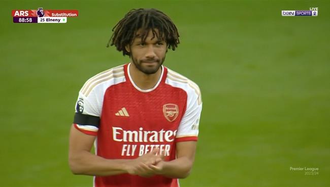 ملخص لمسات محمد النني في مباراة ارسنال وشفيلد يونايتد بالدوري الانجليزي