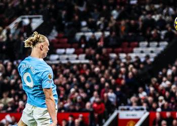 فيديو هالاند يقود مانشستر سيتي لحسم الديربي بثلاثية أمام مانشستر يونايتد