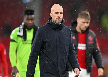 تين هاج ضربة جزاء مانشستر سيتي غي رت المباراة ولن ننزعج طويل ا