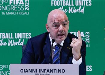 رسمي ا إنفانتينو يعلن استضافة السعودية لبطولة كأس العالم 2034