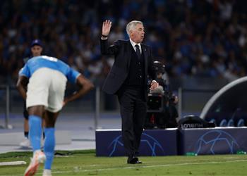 أنشيلوتي يشيد بلاعب نابولي بعد فوز ريال مدريد ويصر ح لا يمكننا قطع يد ناتشو