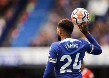 إيقاف ريس جيمس بعد تعديه لفظي ا على حكم مباراة تشيلسي وأستون فيلا