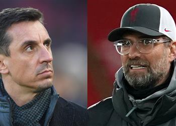 نيفيل ينتقد مطالب كلوب بإعادة مباراة ليفربول وتوتنهام هذا جنون