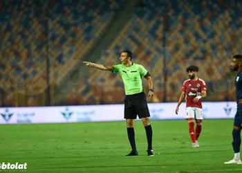 مصدر يكشف لـ بطولات قرار حكم مباراة الأهلي وإنبي بشأن احتساب هدف موديست