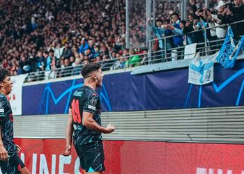 فيديو ألفاريز يقود مانشستر سيتي للفوز أمام لايبزيج بثلاثية وصدارة المجموعة بدوري أبطال أوروبا