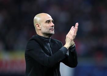 جوارديولا بعد فوز مانشستر سيتي على لايبزيج لا يمكن لفريق أن يخرج من هنا دون استقبال أهداف