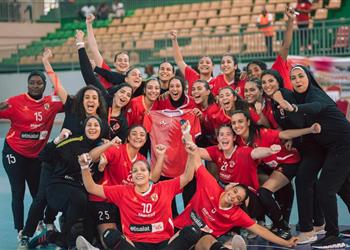 سيدات يد الأهلي أول فريق مصري يتأهل للمربع الذهبي الإفريقي للمرة الثانية توالي ا