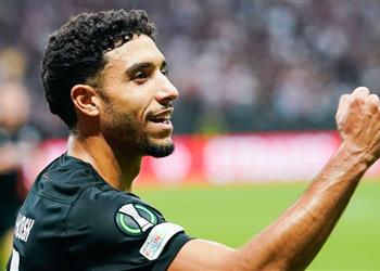 فيديو عمر مرموش يسجل هدف تعادل آينتراخت فرانكفورت أمام باوك