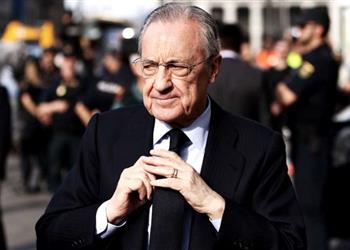 تقارير كورونا تمنع فلورنتينو بيريز من حضور مباراة ريال مدريد وأوساسونا